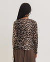 BASERANGE Classic Bamboo Fiber and Cotton Long Sleeve T-Shirt Collection Crew Neck Base Shirt French BAS-TTLS-BLP-AU25-LEOPARD (TOLS-BL-000 TTLS)